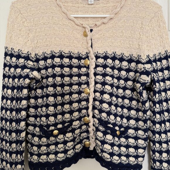J.Crew Textured crochet lady jacket - XS - BZ467 - Picture 10 of 12